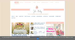 Desktop Screenshot of joliebabyshower.com